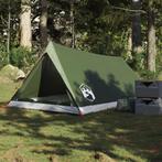 vidaXL Tente de camping 2 personnes vert olive, Neuf