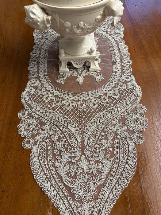 San Leucio top quality - Tafelmiddenstuk - Lang en prachtig, Antiquités & Art, Antiquités | Meubles | Tables