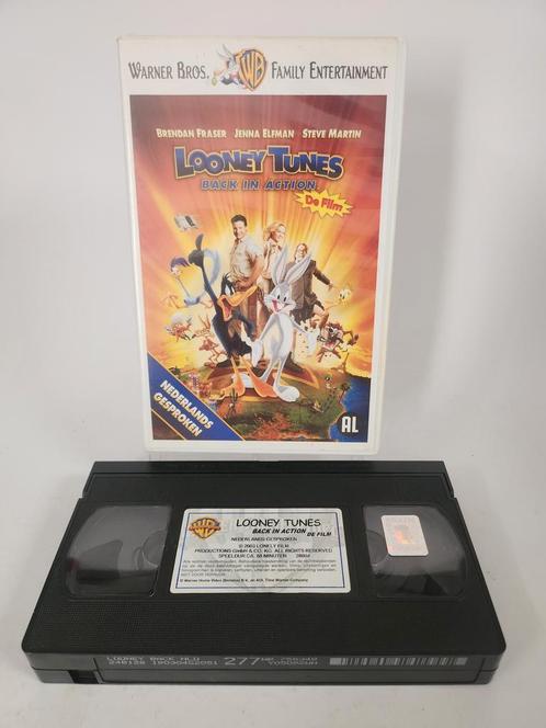 Looney Tunes: Back in Action VHS Kids, Cd's en Dvd's, VHS | Kinderen en Jeugd, Zo goed als nieuw, Ophalen of Verzenden