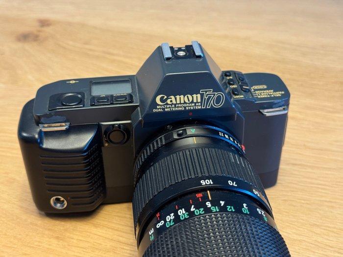 Canon T-70 Body incl. Canon Zoom lens FD 35-105 1:3.5, Audio, Tv en Foto, Fotocamera's Analoog