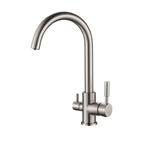3 in 1 Kraan B-207-STEEL SATIN, Dieren en Toebehoren, Vissen | Aquaria en Toebehoren, Verzenden, Nieuw