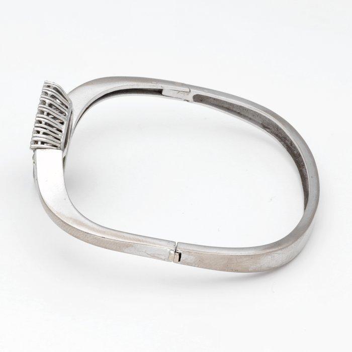 Armband - 18 karaat Witgoud - Diamant, Handtassen en Accessoires, Armbanden