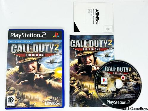 Playstation 2 / PS2 - Call Of Duty 2 - Big Red One, Games en Spelcomputers, Games | Sony PlayStation 2, Gebruikt, Verzenden