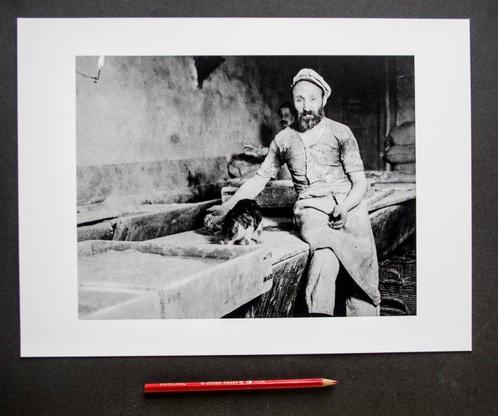 Lewis H.Hine (1874-1940) - Old Cellar Bakery, 1910, Antiek en Kunst, Kunst | Schilderijen | Modern