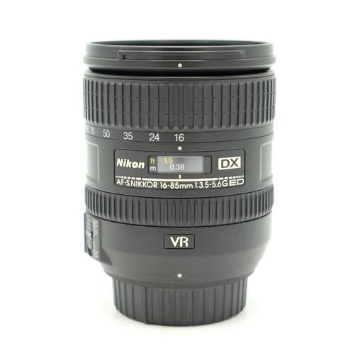 Nikon 16-85mm F3.5-5.6G AF-S ED VR Objectief (Occ), Audio, Tv en Foto, Foto | Lenzen en Objectieven, Groothoeklens, Zo goed als nieuw