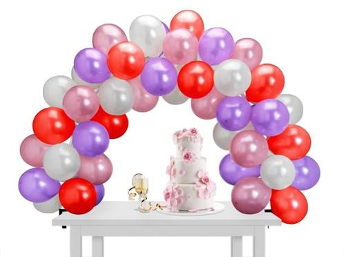 Ballonnenboog Tafel Set 2,10m, Hobby en Vrije tijd, Feestartikelen, Nieuw, Verzenden