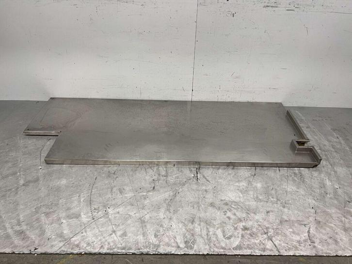 Plan de travail en acier inoxydable 205 x 80 cm Horeca, Articles professionnels, Horeca | Autre, Envoi