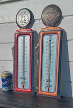 XXl grote opvallende thermometers van route 66 en old motor