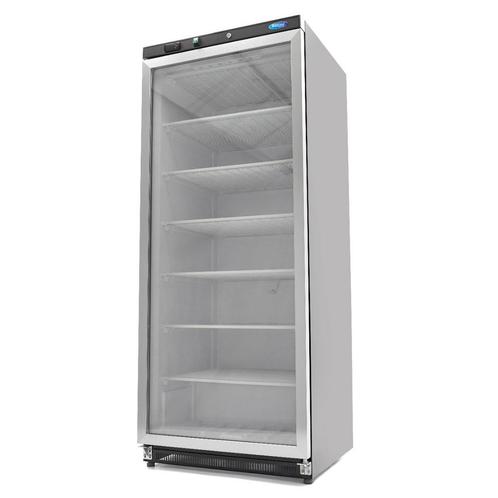 Vrieskast - 600 L - Zwart - met Glazen Deur, Zakelijke goederen, Horeca | Keukenapparatuur, Nieuw in verpakking, Koelen en Vriezen