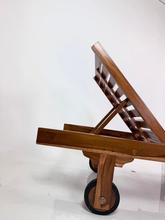 Lounge stoel - Massief teak - Prendisole luxe, Antiquités & Art, Curiosités & Brocante