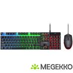 Trust GXT 838 Azor Bedraad Zwart Gaming Toetsenbord en Muis, Computers en Software, Verzenden, Nieuw