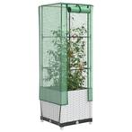 vidaXL Plantenbak verhoogd met kashoes 40x40x139 cm, Tuin en Terras, Verzenden, Nieuw