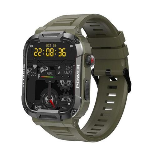 MK66 Outdoor Smartwatch - 1.85 Display - Activity Tracker, Handtassen en Accessoires, Smartwatches, Nieuw, Verzenden