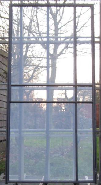 stalen binnendeur , deur , steellook zwart 104 x 220, Doe-het-zelf en Bouw, Deuren en Vliegenramen, Nieuw, Glas, Metaal, Binnendeur