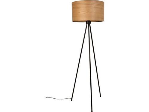 Veiling - Dutchbone Woodland Vloerlamp/ Staande lamp - Bruin, Huis en Inrichting, Lampen | Vloerlampen