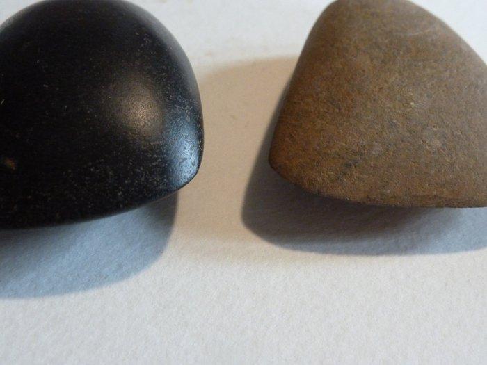 Neolithisch Vuursteen haches polies - 5 cm (Zonder, Antiek en Kunst, Antiek | Overige Antiek