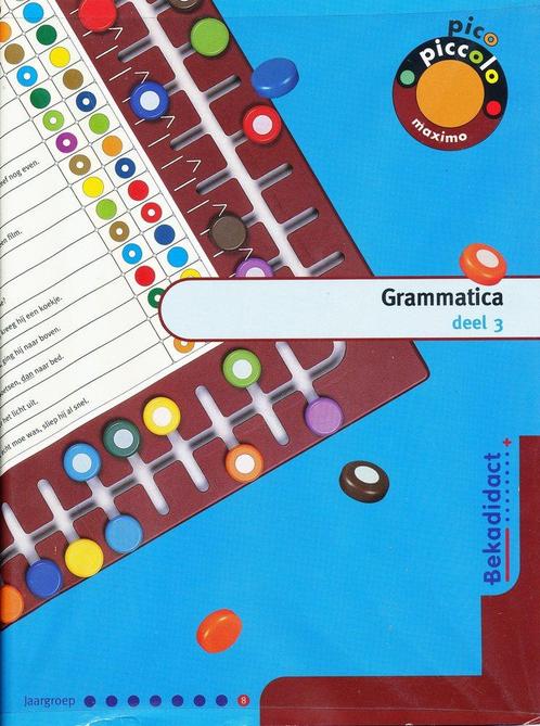 Pico Piccolo Maximo Grammatica, deel 3 (doos) groep 8, Livres, Livres scolaires, Envoi