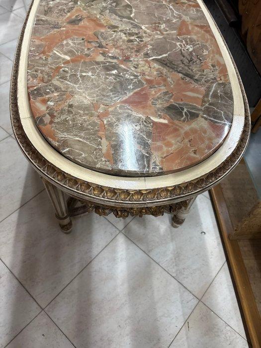 Middentafel - Marmer, Hout, Antiek en Kunst, Antiek | Overige Antiek