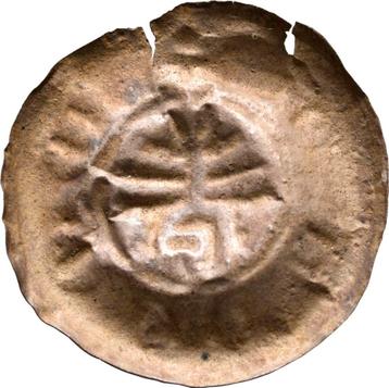 Brakteat um 1285 Meissen: Heinrich der Erlauchte, 1221-1288:, Timbres & Monnaies, Verzenden