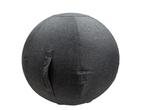 Zitbal Yoga Bal Donker Grijs Kleuren- 75Cm, Sports & Fitness, Yoga & Pilates, Ophalen of Verzenden