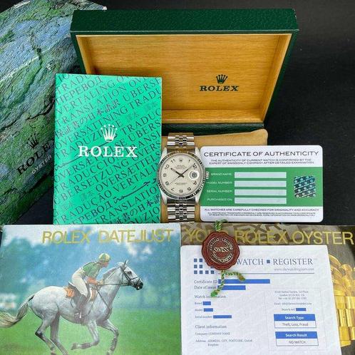 Rolex - Datejust - 16234 - Unisexe - 1991, Handtassen en Accessoires, Horloges | Heren
