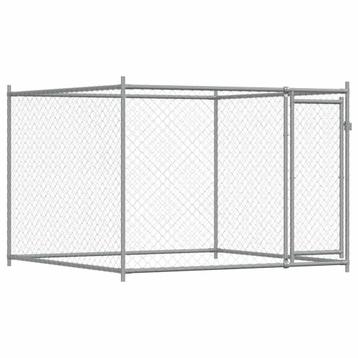 Groot Hondenhok Gegalvaniseerd 2x2m - 40% Korting! Tweede... beschikbaar voor biedingen