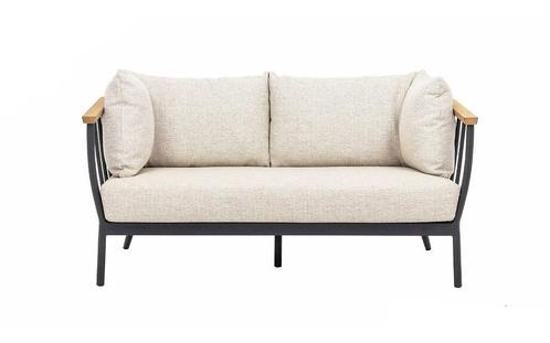 Apple Bee Condor 2-zits bank Black |, Tuin en Terras, Tuinsets en Loungesets