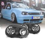 PHARES VOLKSWAGEN VW GOLF 4 MK IV 97-03 FOND NOIR BLACK EDIT, Auto-onderdelen, Verlichting, Verzenden, Nieuw