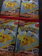 Pokémon - 4 Booster pack - 4x Pikachu McDonalds Promo, Hobby en Vrije tijd, Verzamelkaartspellen | Pokémon, Nieuw