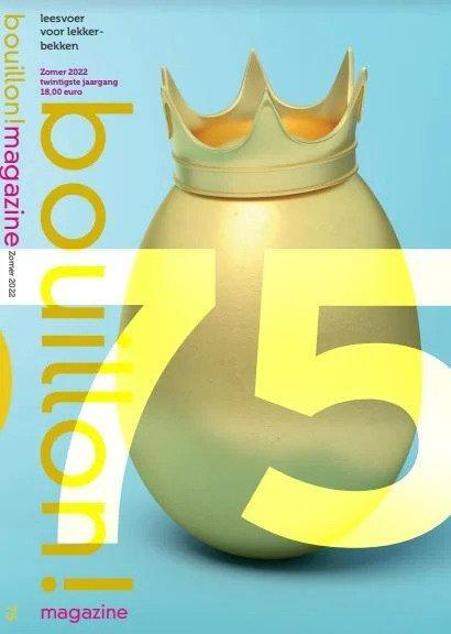 Bouillon magazine 75 -   bouillon! zomer 2022 9789077788806, Livres, Livres de cuisine, Envoi
