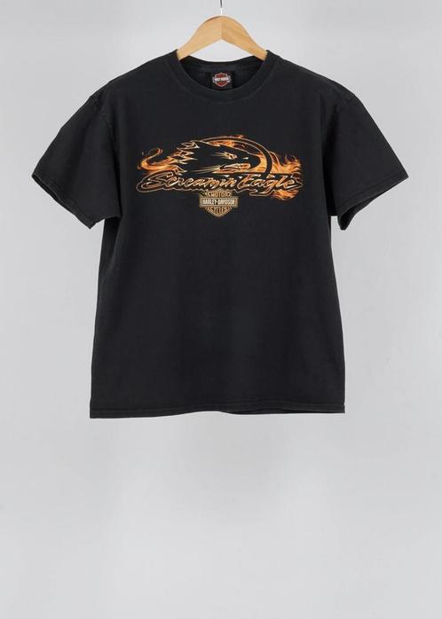Vintage Harley Davidson T-Shirt in Black size L, Kleding | Heren, T-shirts, Ophalen of Verzenden