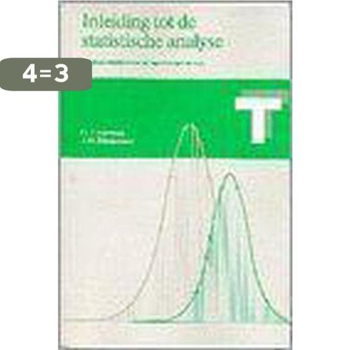 Inleiding tot de statistische analyse 9789023605256, Boeken, Schoolboeken, Gelezen, Verzenden