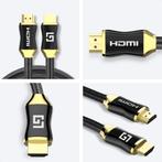 2dekans | LifeGoods HDMI Kabel 2.0 Gold Plated - High Speed, Audio, Tv en Foto, Audiokabels en Televisiekabels, Ophalen of Verzenden