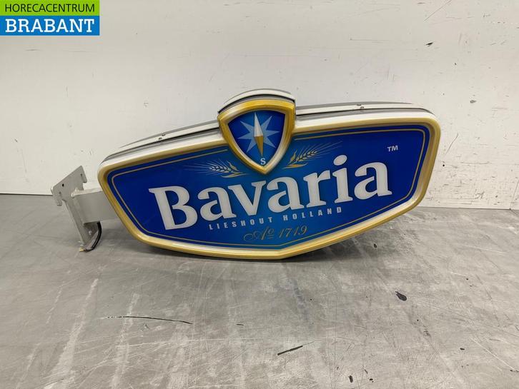 Verlicht Bavaria bord Lichtbord Lichtbak Reclamebord 94 cm, Zakelijke goederen, Horeca | Meubilair en Inrichting, Ophalen of Verzenden
