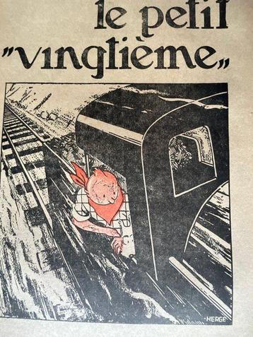Petit Xx - Mars 1932 - superbe couverture de Hergé beschikbaar voor biedingen