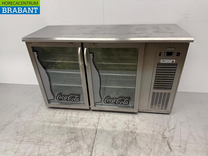 RVS Gamko Barkoeling 2 Glazen Klapdeuren 143,5 cm 230V, Articles professionnels, Horeca | Équipement de cuisine, Enlèvement ou Envoi
