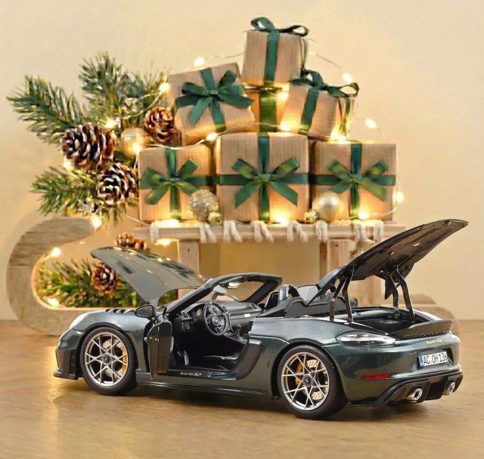 Norev 1:18 - Modelauto - Porsche 718 Spyder RS Pack Weissach, Hobby & Loisirs créatifs, Voitures miniatures | 1:5 à 1:12
