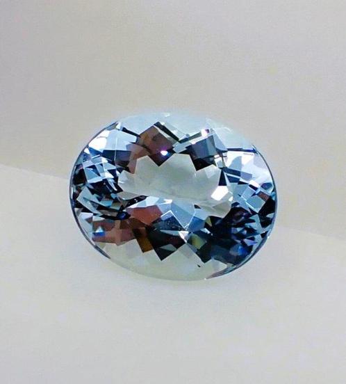 Aquamarijn  - 4.90 ct - Antwerp Laboratory for Gemstone, Handtassen en Accessoires, Edelstenen