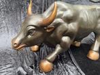 Sculpture, Wall Street Bull - XXXL - 85 cm - 50 cm - Bronze, Antiek en Kunst, Curiosa en Brocante