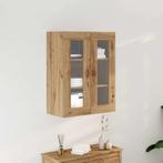 vidaXL Wandkast artisanaal eikenkleurig 69.5 x 34 x 90 cm, Huis en Inrichting, Kasten | Dressoirs, Verzenden, Nieuw