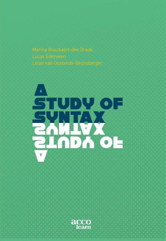 A study of Syntax 9789492398413 Marina Bouckaert-den Draak, Boeken, Overige Boeken, Gelezen, Verzenden