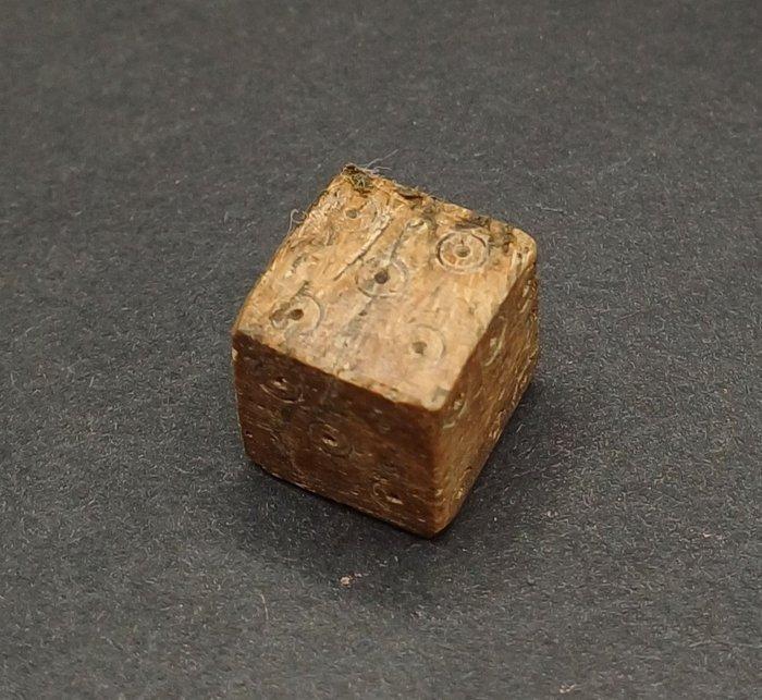 Oud-Romeins Been Dobbelspellen - 12 mm (Zonder minimumprijs), Antiek en Kunst, Antiek | Overige Antiek