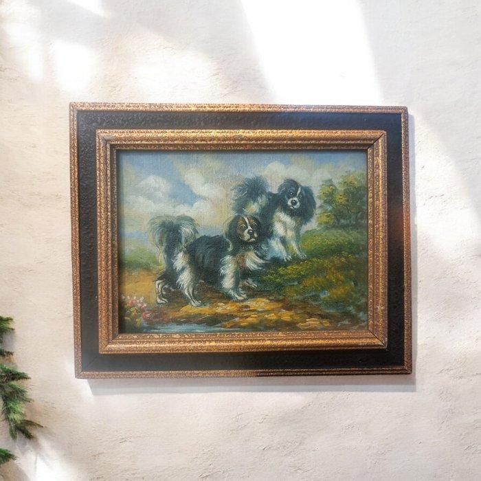 Xcuola britannica (XX), firmato L. Lister 1939 - Binky &, Antiquités & Art, Art | Peinture | Classique