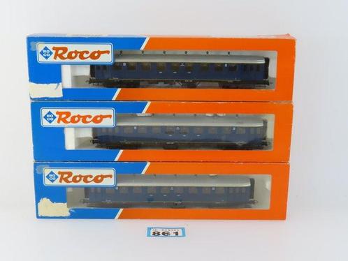 Roco H0 - 44259 - Modeltrein personenwagen (3) - 3, Hobby en Vrije tijd, Modeltreinen | H0
