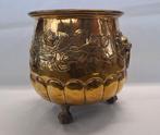 Pot de fleurs - Cuivre - Ancienne jardinière en opercules