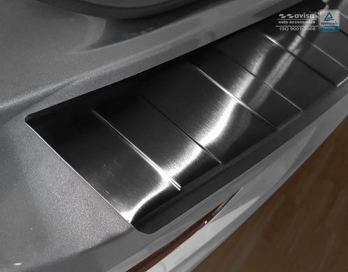 Achterbumperbeschermer | Volvo XC60 II 2017- | RVS zwart, Auto diversen, Auto-accessoires, Nieuw, Verzenden