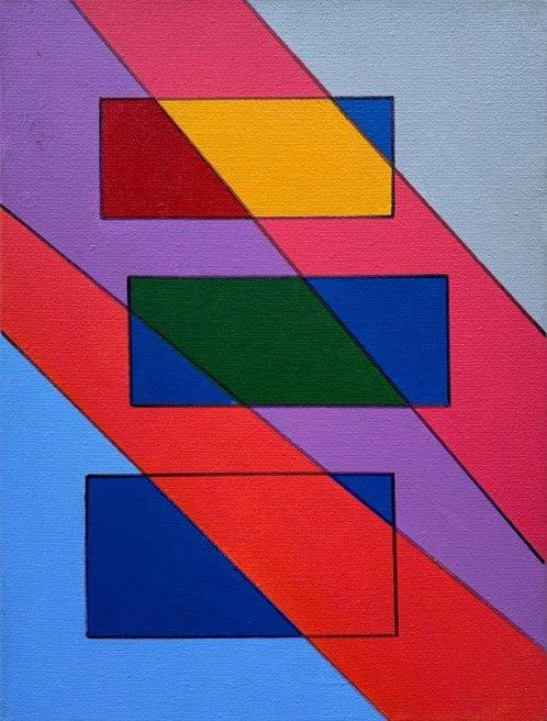 Guy Vandenbranden (1926-2014) - Compositie, Antiquités & Art, Art | Peinture | Moderne