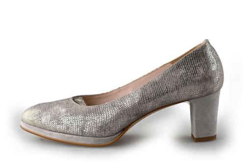 lilian Pumps in maat 38½ Zilver | 5% extra korting, Kleding | Dames, Schoenen, Overige kleuren, Zo goed als nieuw, Pumps, Verzenden