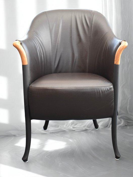 Giorgetti - Progetti 63220 - Fauteuil - Pau Ferro - chaise à, Antiek en Kunst, Antiek | Meubels | Stoelen en Sofa's