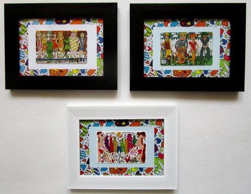 James Rizzi (1950-2011) - In Love with Rizzi (Sugar Baby, Antiek en Kunst, Kunst | Schilderijen | Modern